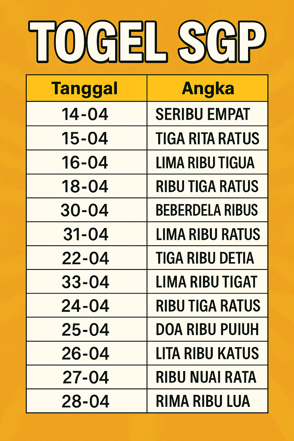 togel sgp syairmenang